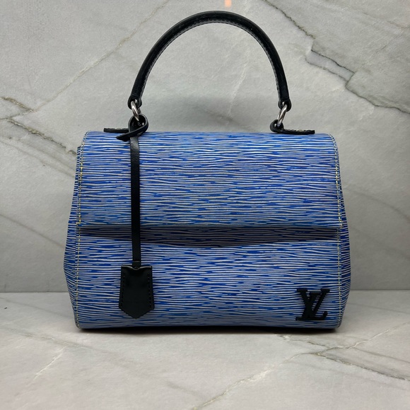 Louis Vuitton Handbags - SOLD!!! Authentic Louis Vuitton Cluny BB in Denim Epi Leather